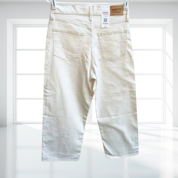Levi’s Signature Heritage High Rise Loose Crop Jeans Women’s Size 4 / W27 NWT - Picture 3 of 9